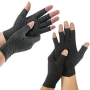 2 Pairs Arthritis Compression Gloves, arthritis gloves for men锛実love glue锛宑arpal tunnel compression gloves - M